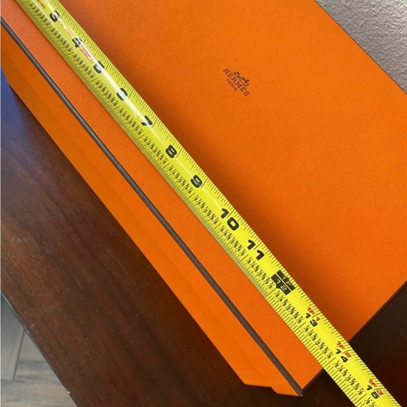 HERMES EMPTY SHOE BOX, RIBBON AND PAPERBAG - Picture 4 of 6